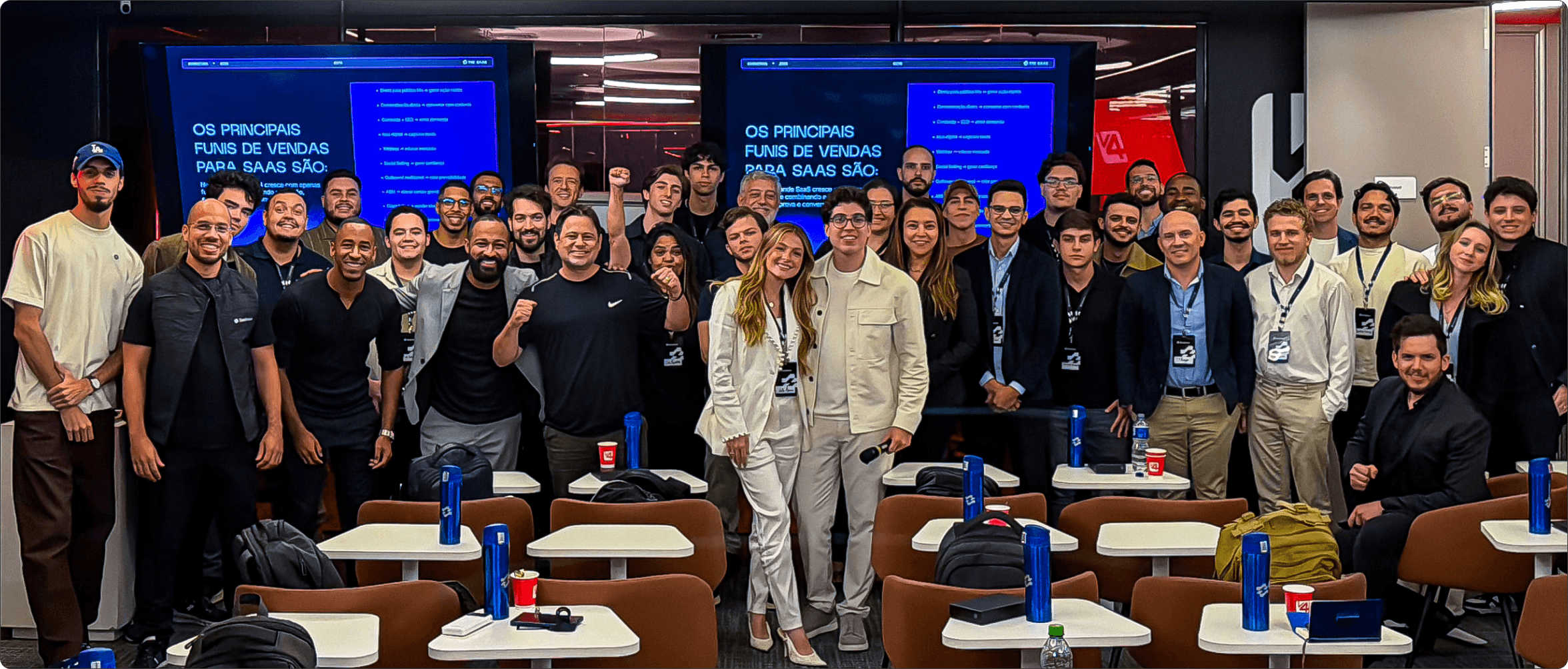Turma de uma imersão presencial da TheMembers em São Paulo